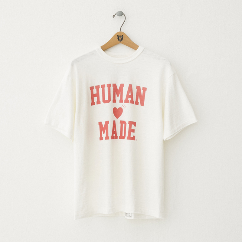 {HUMAN MADE ♯1318 T-SHIRT WHITE ヒューマンメイド Tシャツ ホワイト 通販}｜|ダメージドーン公式通販サイト