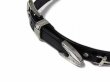 画像3: Tory Leather Bridle Leather Belt Black 2193 トリーレザー (3)