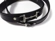 画像2: Tory Leather Bridle Leather Belt Black 2193 トリーレザー (2)
