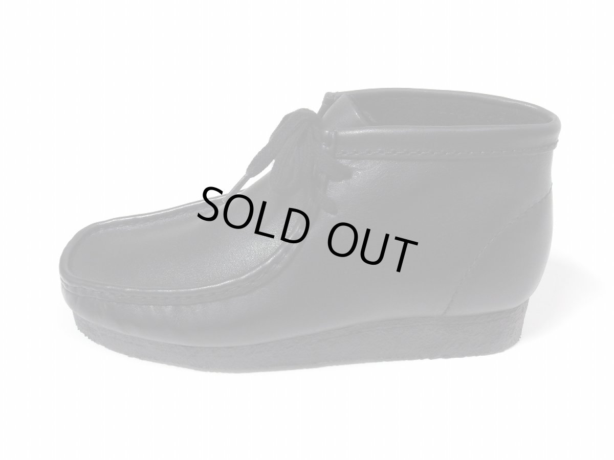 画像2: Clarks Wallabee Boot Black Leather クラークス ワラビー (2)