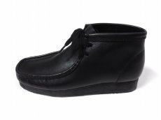 画像2: Clarks Wallabee Boot Black Leather クラークス ワラビー (2)