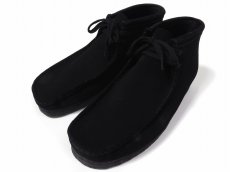 画像1: Clarks Wallabee Boot Black Suede クラークス ワラビー (1)