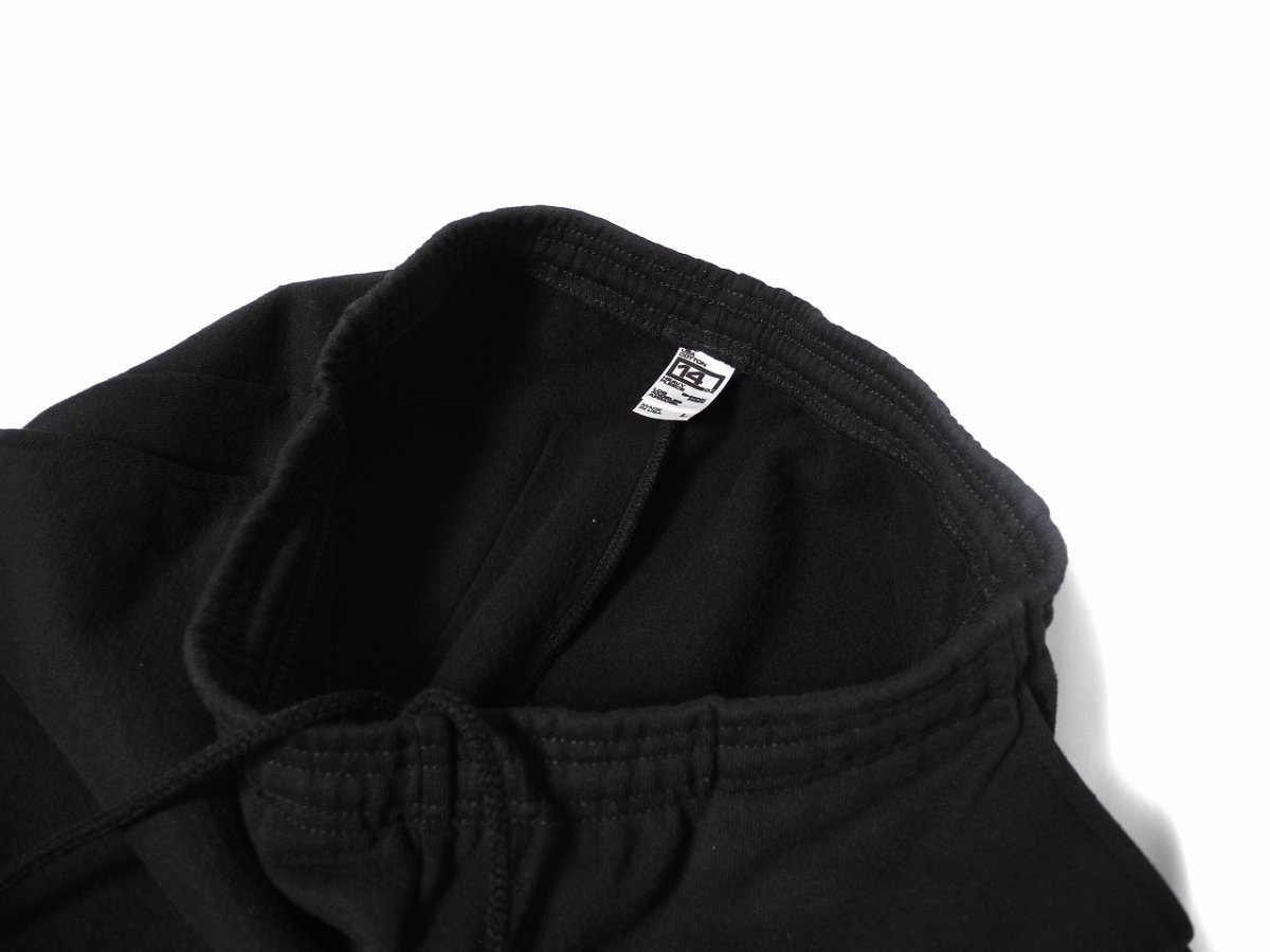 画像3: Los Angeles Apparel 14oz Heavy Sweat Pants Black ロサンゼルス アパレル (3)