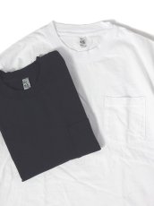 画像1: Los Angeles Apparel Garment Dye 6.5oz S/S Pocket Tee ロサンゼルス アパレル (1)