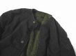 画像2: M-59 Swedish Military Fleece Liner Jacket Black Over Dye スウェーデン軍 (2)