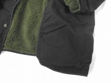 画像3: M-59 Swedish Military Fleece Liner Jacket Black Over Dye スウェーデン軍 (3)