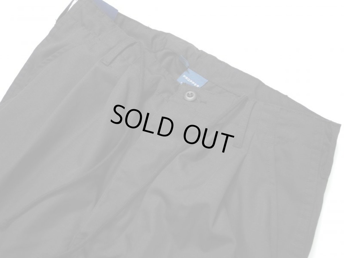 画像2: Remake Propper BDU Trousers Rip Stop Black リメイク プロッパー (2)
