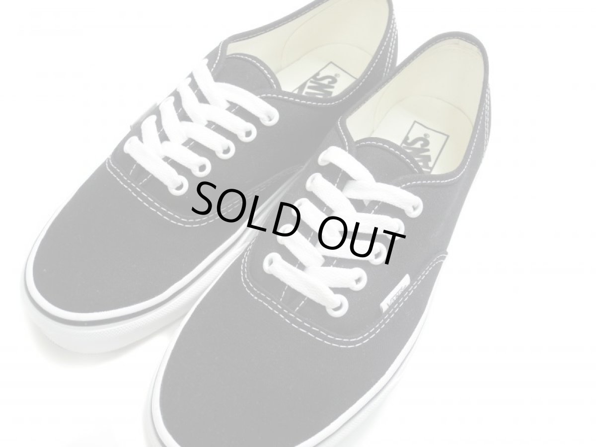 画像2: VANS Authentic Black バンズ　 (2)