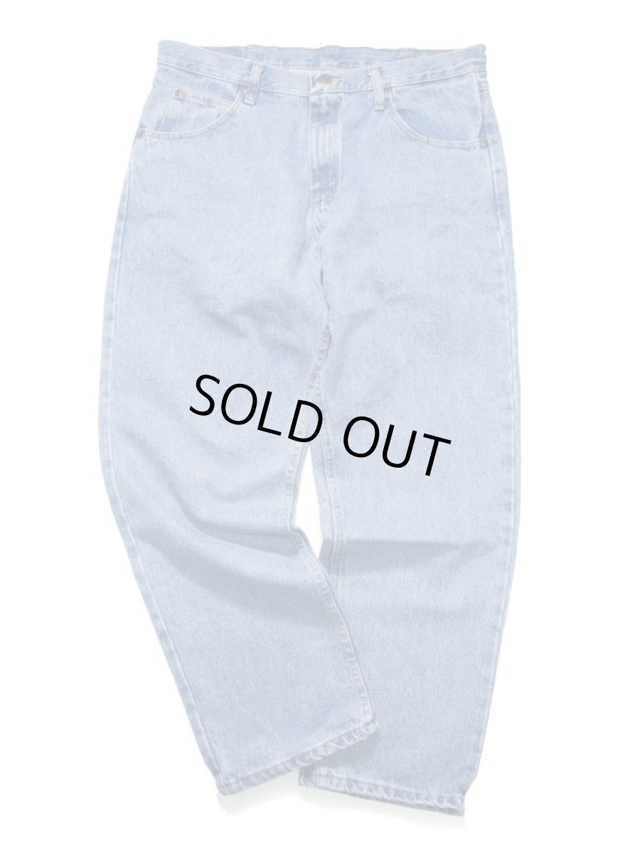 画像2: Wrangler Five Star Relaxed Denim Pants Stone Bleach ラングラー (2)