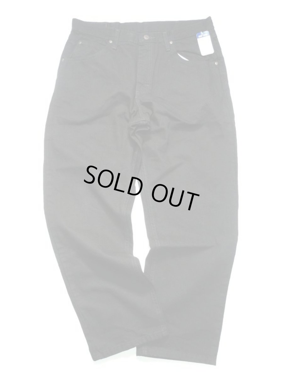 画像2: Wrangler Five Star Relaxed Denim Pants Black ラングラー (2)