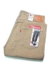 画像1: Deadstock Levi's 569 Corduroy Pants Khaki リーバイス コーデュロイパンツ (1)