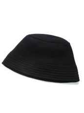 画像1: A.R.P. Cotton Crusher Hat Black ニットバケットハット (1)