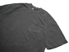 画像3: Los Angeles Apparel Garment Dye 6.5oz S/S Pocket Tee Vintage Black ロサンゼルス アパレル (3)