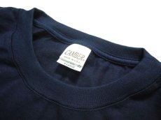 画像4: CAMBER #302 MAX WEIGHT S/S POCKET TEE NAVY キャンバー (4)