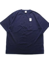 画像2: CAMBER #302 MAX WEIGHT S/S POCKET TEE NAVY キャンバー (2)