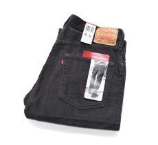 画像1: Deadstock Levi's 569 Corduroy Pants Charcoal リーバイス コーデュロイパンツ (1)