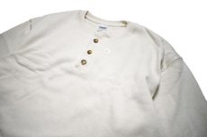 画像3: CAMBER #964 Three Button Henley Shirt Natural キャンバー (3)