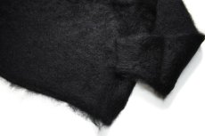 画像4: Premium Mohair V-Neck Sweater Black (4)