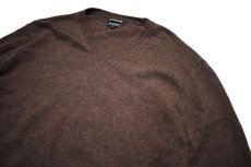 画像2: Used Cashmere V-Neck Sweater (2)