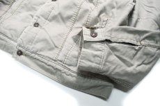 画像4: Deadstock Levi's Corduroy Sherpa Trucker Jacket Grey リーバイス (4)