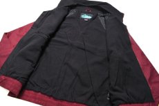 画像6: Deadstock Tri Mountain Volunteer Shelled Fleece jacket Maroon/Black (6)