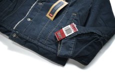 画像4: Deadstock Levi's Corduroy Sherpa Trucker Jacket Navy リーバイス (4)