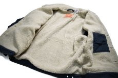画像5: Deadstock Levi's Corduroy Sherpa Trucker Jacket Navy リーバイス (5)