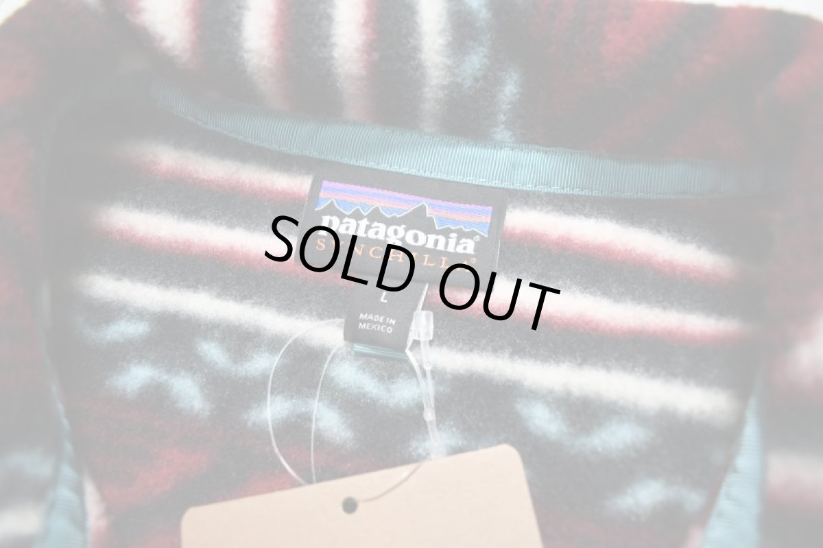 画像4: Deadstock Patagonia Synchilla Snap-T Pullover Saltillo: Cinder Red パタゴニア (4)