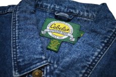 画像4: Deadstock Cabelas Denim Trucker Jacket "Caliber Concrete" デニムジャケット (4)