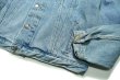 画像3: Deadstock Embroidered Denim Trucker Jacket デニムジャケット (3)