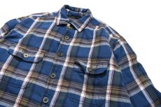 画像2: Used Basic Editions Quilted Flannel Shirt (2)