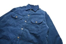画像2: Used Outdoor Exchange Quilted Corduroy Shirt (2)