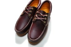 画像2: Timberland 3Eye Classic Lug Authentic Handsewn Boat Shoe Burgundy ティンバーランド (2)