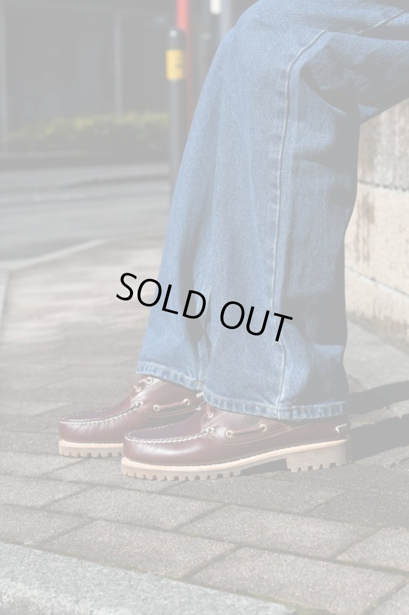 画像7: Timberland 3Eye Classic Lug Authentic Handsewn Boat Shoe Burgundy ティンバーランド (7)
