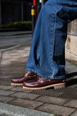 画像7: Timberland 3Eye Classic Lug Authentic Handsewn Boat Shoe Burgundy ティンバーランド (7)