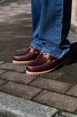 画像6: Timberland 3Eye Classic Lug Authentic Handsewn Boat Shoe Burgundy ティンバーランド (6)