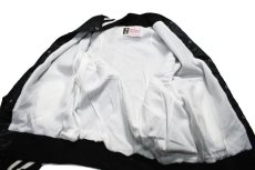 画像5: Deadstock Active Generation Satin Varsity Jacket Black (5)