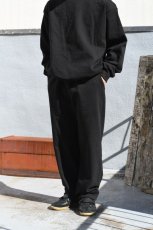 画像6: Los Angeles Apparel 14oz Heavy Sweat Pants Black ロサンゼルス アパレル (6)