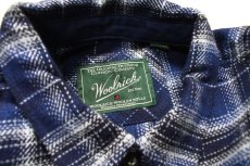 画像6: Woolrich Plaid Pattern Flannel Shirt Navy (6)