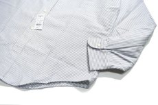 画像4: Brooks Brothers Oxford Button Down Stripe Shirt made in USA ブルックスブラザーズ (4)