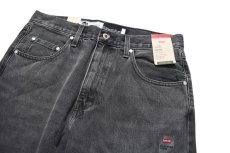 画像3: Levi's Silver Tab Loose Fit Denim Pants Black リーバイス (3)