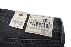 画像6: Levi's Silver Tab Loose Fit Denim Pants Black リーバイス (6)