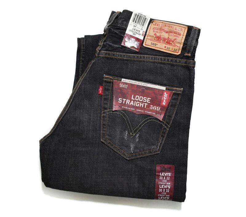 USA Levi 縦落 リーバイス 569 W32 L32 リーバイス501ZXX W32 L32 LVC USA製ボタン裏4420 - メルカリ