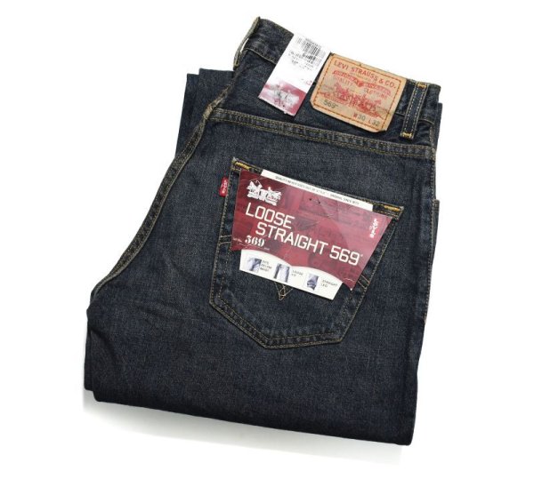 画像1: Deadstock Levi’s 569 Denim Pants #3910 リーバイス (1)
