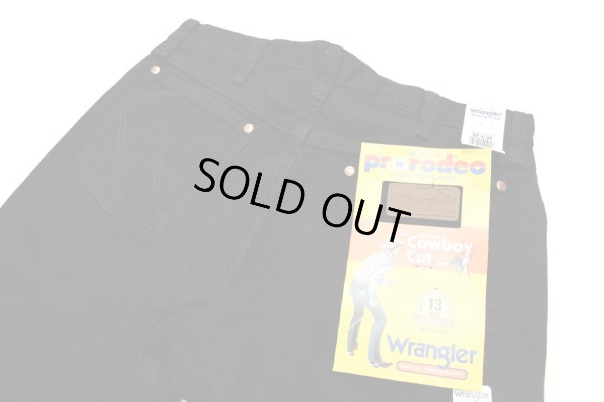 画像5: Wrangler 13MWZ Original Cowboy Cut Jeans Black ラングラー (5)