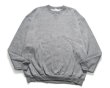 画像2: Deadstock made in USA Blank Sweat Shirt Grey (2)