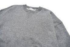 画像3: Deadstock made in USA Blank Sweat Shirt Grey (3)