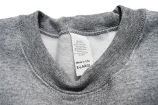 画像5: Deadstock made in USA Blank Sweat Shirt Grey (5)