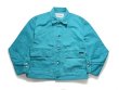 画像2: Calvin Klein Trucker Jacket Turquoise カルバンクライン (2)