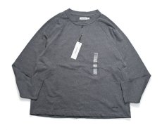 画像2: Calvin Klein Henley Neck L/S T-shirt Charcoal カルバンクライン (2)
